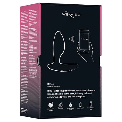 WE-VIBE - DITTO+ PLUG ANAL VIBRADOR CONTROL REMOTO