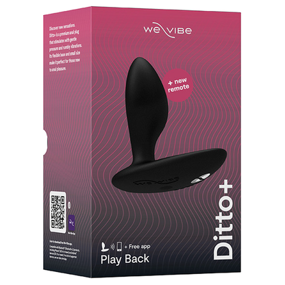 WE-VIBE - DITTO+ PLUG ANAL VIBRADOR CONTROL REMOTO