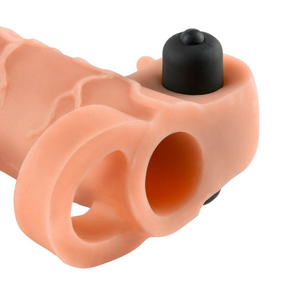 FANTASY X- TENSIONS - EXTENSIÓN PARA EL PENE CON VIBRADOR REAL FEEL 1