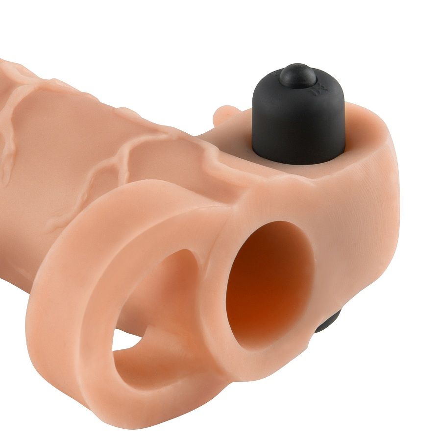 FANTASY X- TENSIONS - EXTENSIÓN PARA EL PENE CON VIBRADOR REAL FEEL 2