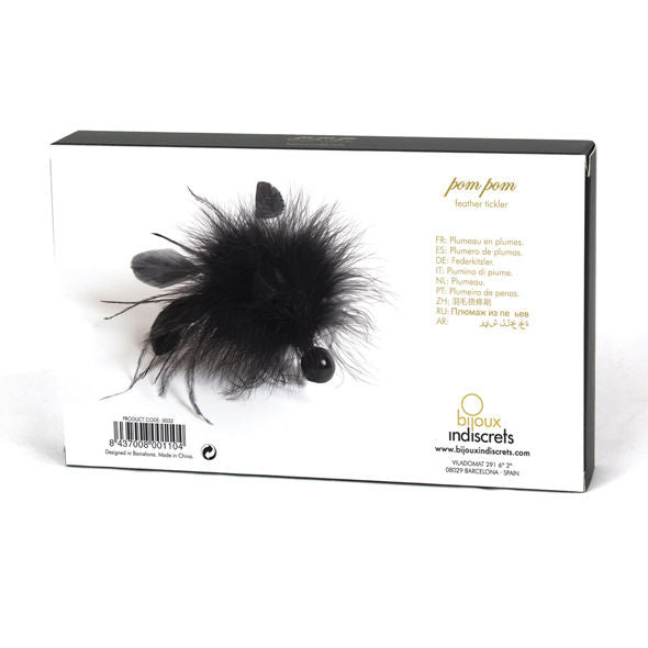 BIJOUX INDISCRETS - POM POM PLUMERO DE PLUMAS