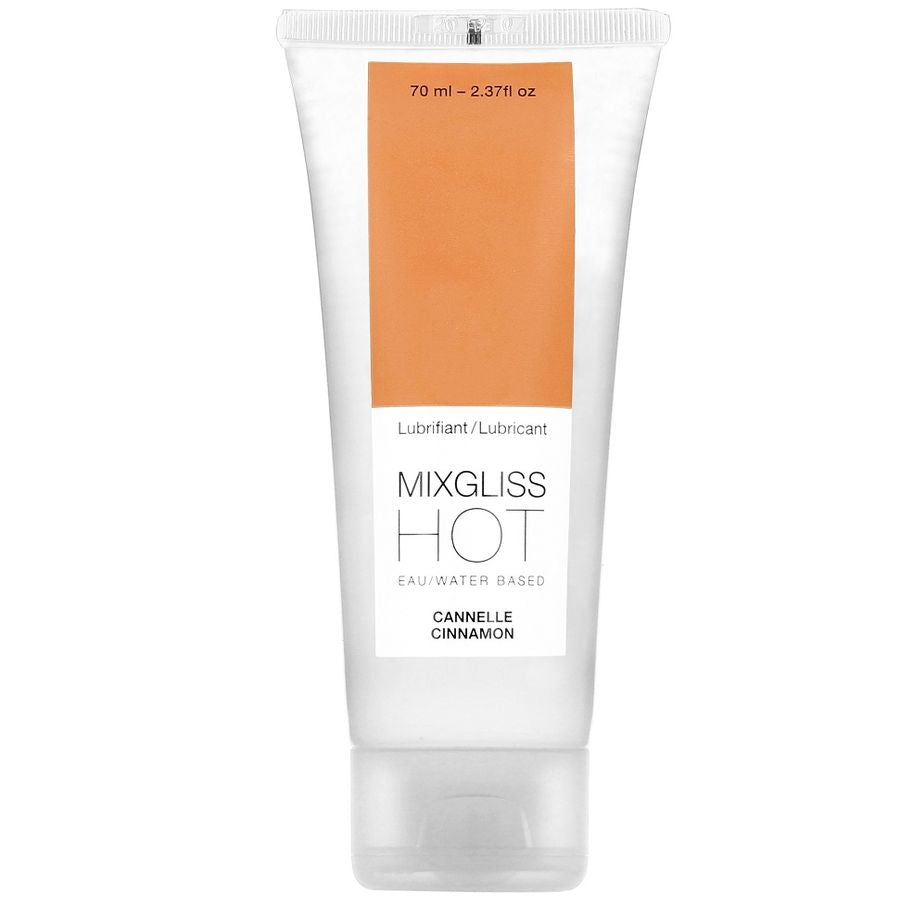 MIXGLISS - LUBRIFICANTE EFEITO CALOR SABOR A CANELA 70ML