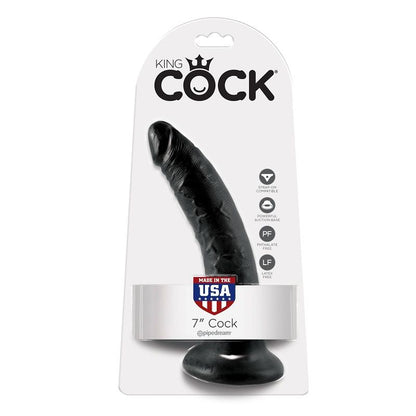 KING COCK - PENE NEGRO 17.8 CM
