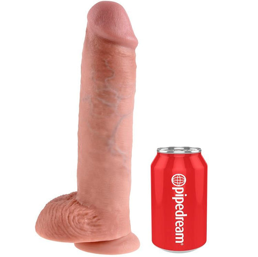 KING COCK - 11 PÉNIS REALISTA NATURAL 28 CM