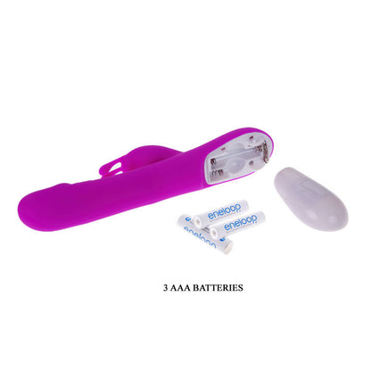 PRETTY LOVE - FLIRTATION VIBRATOR WITH CLITORAL STIMULATOR ROBERT