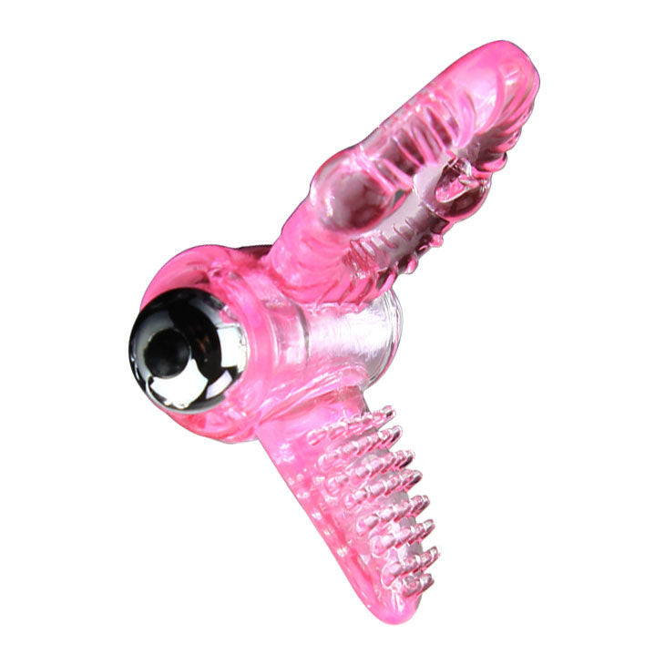 DANS - SWEET ABS 10 RYTHMS RING PINK VIBRATOR PENIS RING