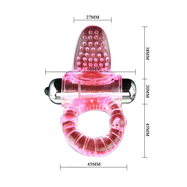 BALL - SWEET ABS 10 RITMES RING ANELL PENIS VIBRADOR ROSA