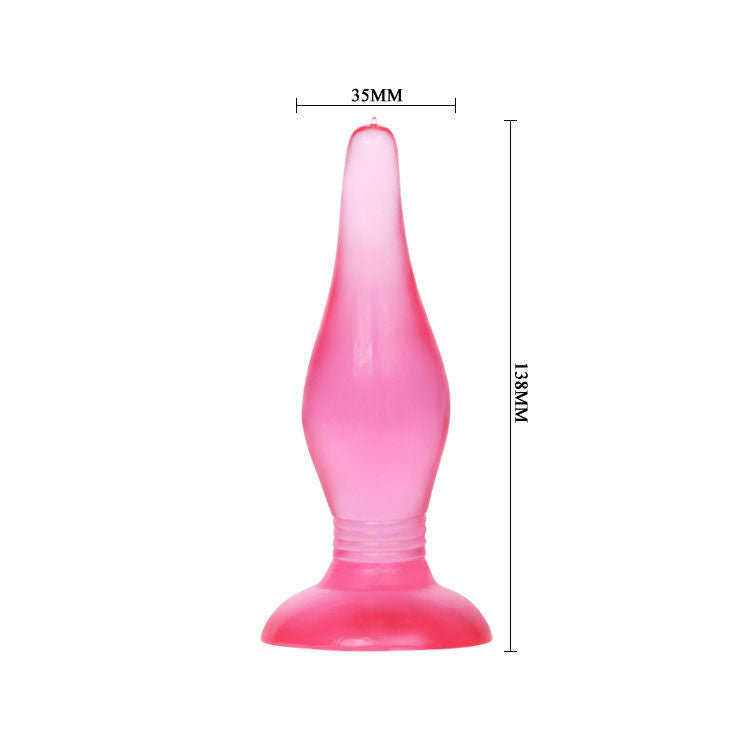 DANCE - SOFT TOUCH ANAL PLUG LILAC 14.2 CM