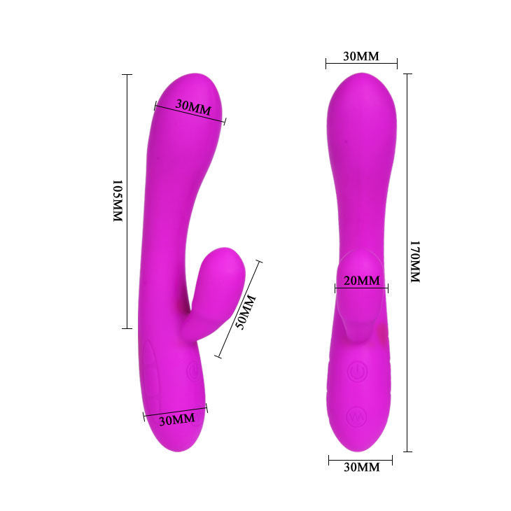 PRETTY LOVE - SMART VICTOR VIBRATOR WITH CLITORAL STIMULATOR