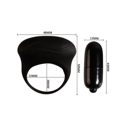 Pretty Love - Anell vibrador negre de Bertram