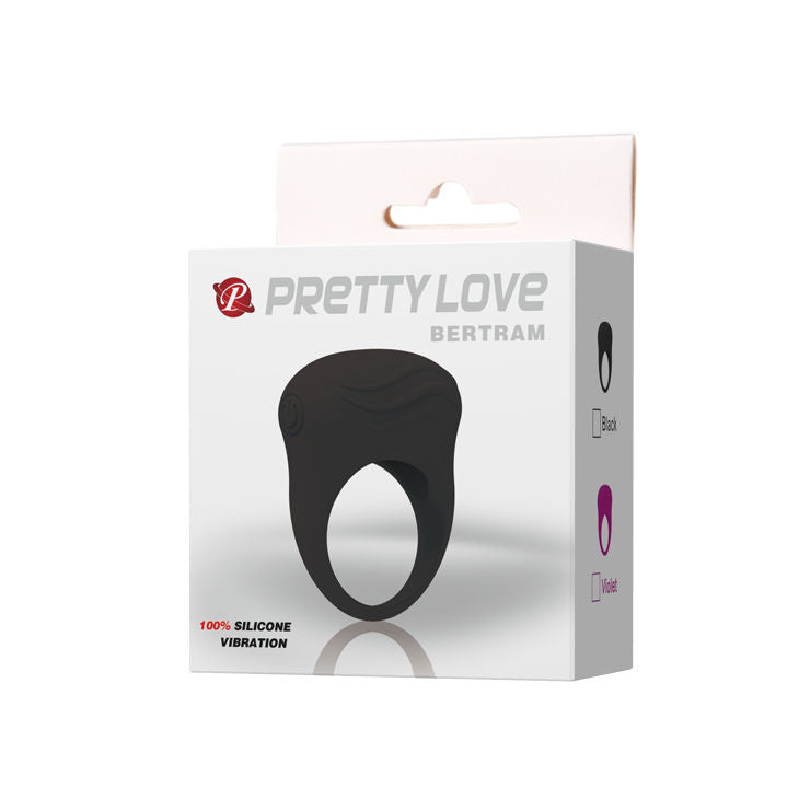 Pretty Love - Anell vibrador negre de Bertram