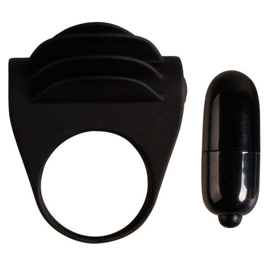 Pretty Love - Anell de vibrador negre Chester