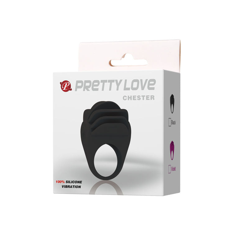 PRETTY LOVE - CHESTER ANELL VIBRADOR NEGRE