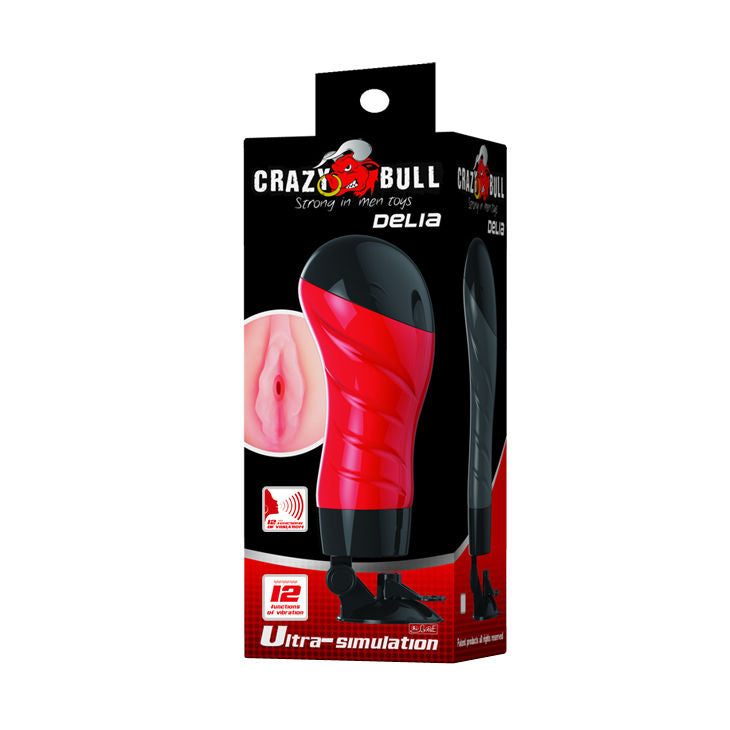 CRAZY BULL - VAGINA AMB BASE MASTURBADOR VEU