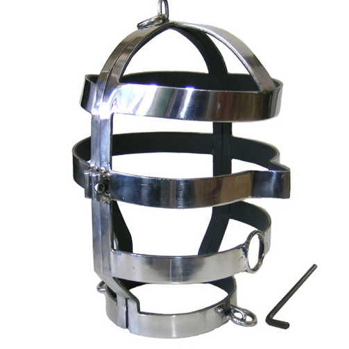 METAL HARD - MASK WITH STEEL COLLAR