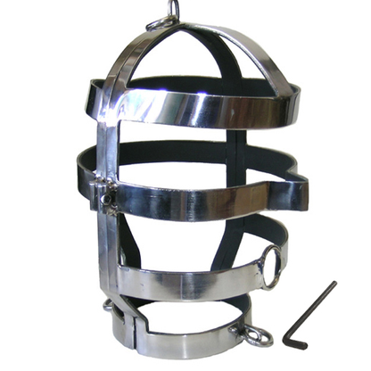 METAL HARD - MASK WITH STEEL COLLAR