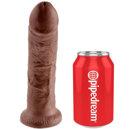 KING COCK - HARNESS CON PENE REALÍSTICO MARRÓN 20.3 CM