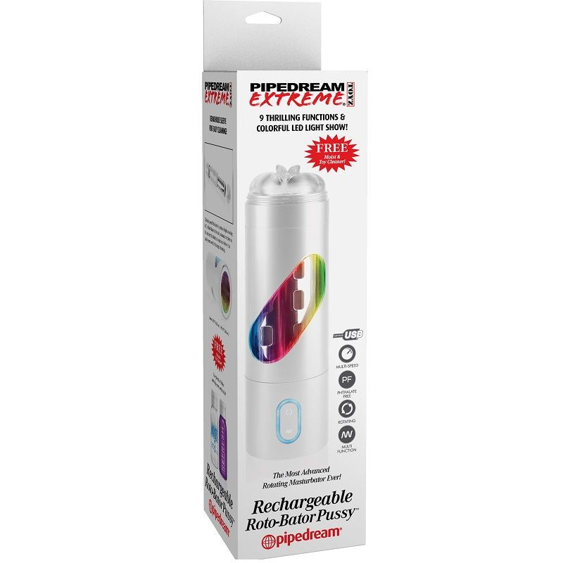 EXTREME TOYZ - ROTO BATOR USB MALE VAGINA MASTURBATOR