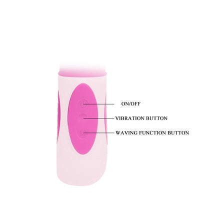 DANCE - PRETTY BUNNY TRIPLE ROTATING VIBRATOR