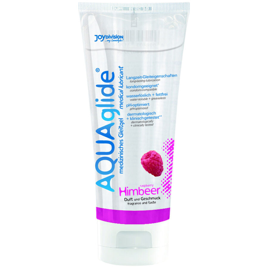 JOYDIVISION AQUAGLIDE - RASPBERRY FLAVOR LUBRICANT 100 ML