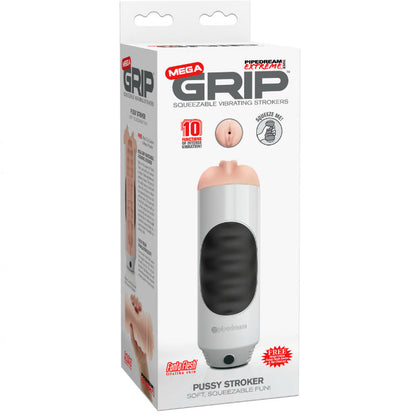 MASTURBADOR MASCULINO VIBRADOR FANTA FLESH CON 10 MODOS DE VIBRACIÓN