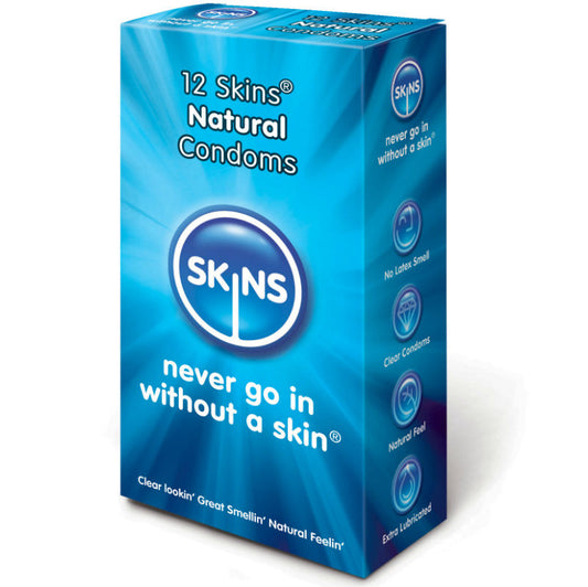 SKINS - PRESERVATIU NATURAL PACK 12 UDS