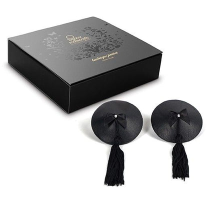 BIJOUX INDISCRETS - BURLESQUE CUBREPEZONES NEGRO