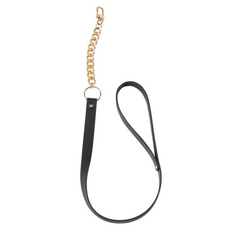 BIJOUX INDISCRET MAZE - BLACK NECKLACE WITH STRAP