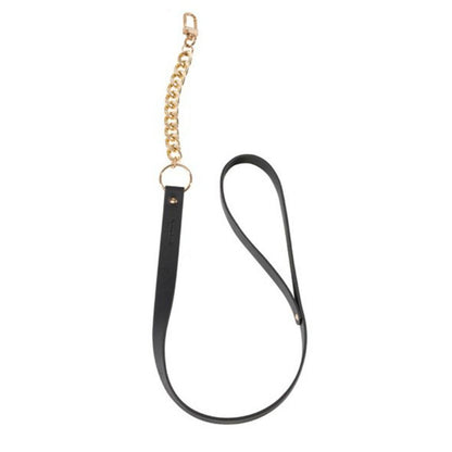 BIJOUX INDISCRET MAZE - BLACK NECKLACE WITH STRAP
