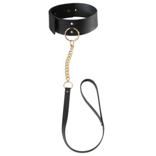 BIJOUX INDISCRET MAZE - BLACK NECKLACE WITH STRAP