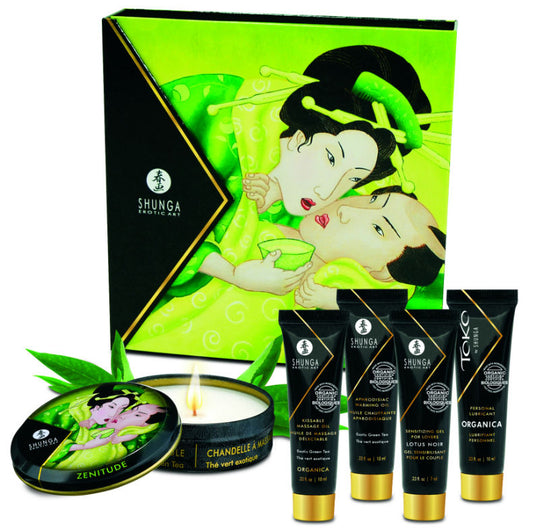 SHUNGA - GEISHA SECRET KIT ORGANIC GREEN TEA