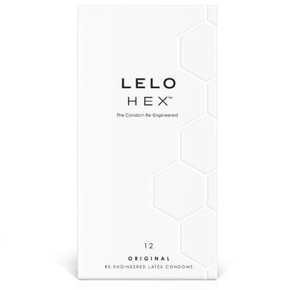 LELO - HEX PRESERVATIU CAIXA 12 UTS