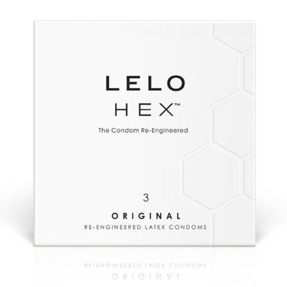 LELO - HEX PRESERVATIU CAIXA 3 UTS