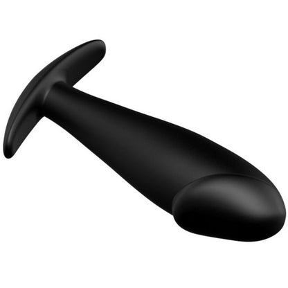 PRETTY LOVE - SILICONE ANAL PLUG IN THE SHAPE OF A BLACK PENIS