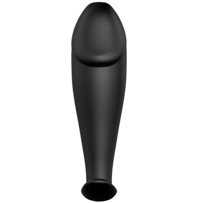 PRETTY LOVE - SILICONE ANAL PLUG PENIS SHAPE WITH 12 VIBRATION MODES BLACK
