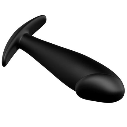 PRETTY LOVE - SILICONE ANAL PLUG PENIS SHAPE WITH 12 VIBRATION MODES BLACK