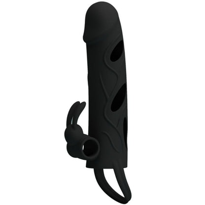 PRETTY LOVE - FUNDA SILICONA CON VIBRACIÓN 14 CM 1.0