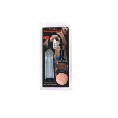 BAILE - BOMBA DE ERECCIÓN TIRADOR Y BOQUILLA VAGINA 20 CM