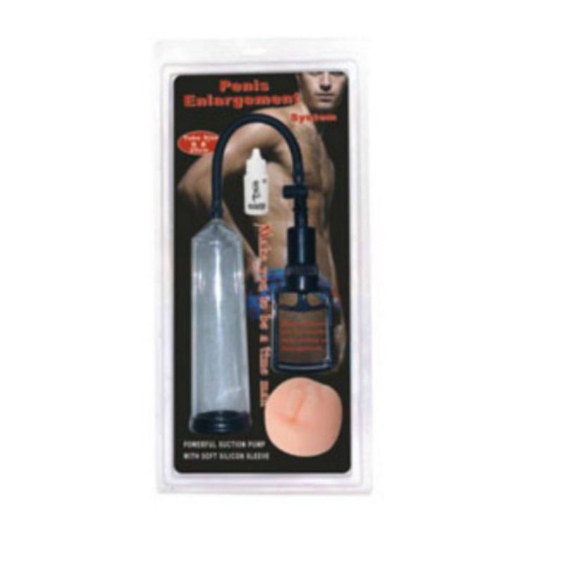 BAILE - BOMBA DE ERECCIÓN TIRADOR Y BOQUILLA VAGINA 25 CM