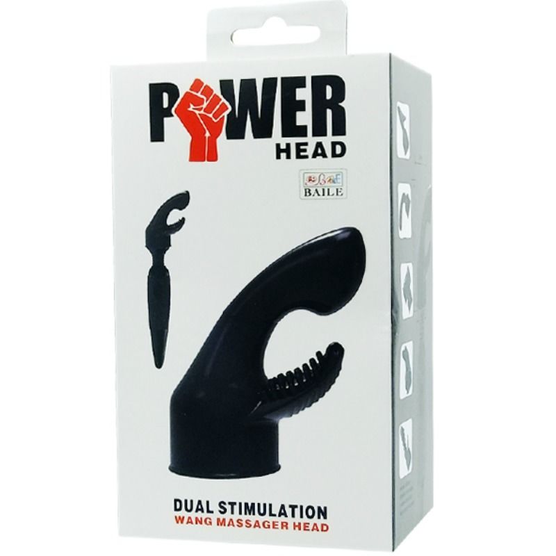BAILE - POWER HEAD CABEZAL INTERCAMBIALE PARA MASAJEADOR ESTIMULACIÓN PUNTO G Y CLITORIS
