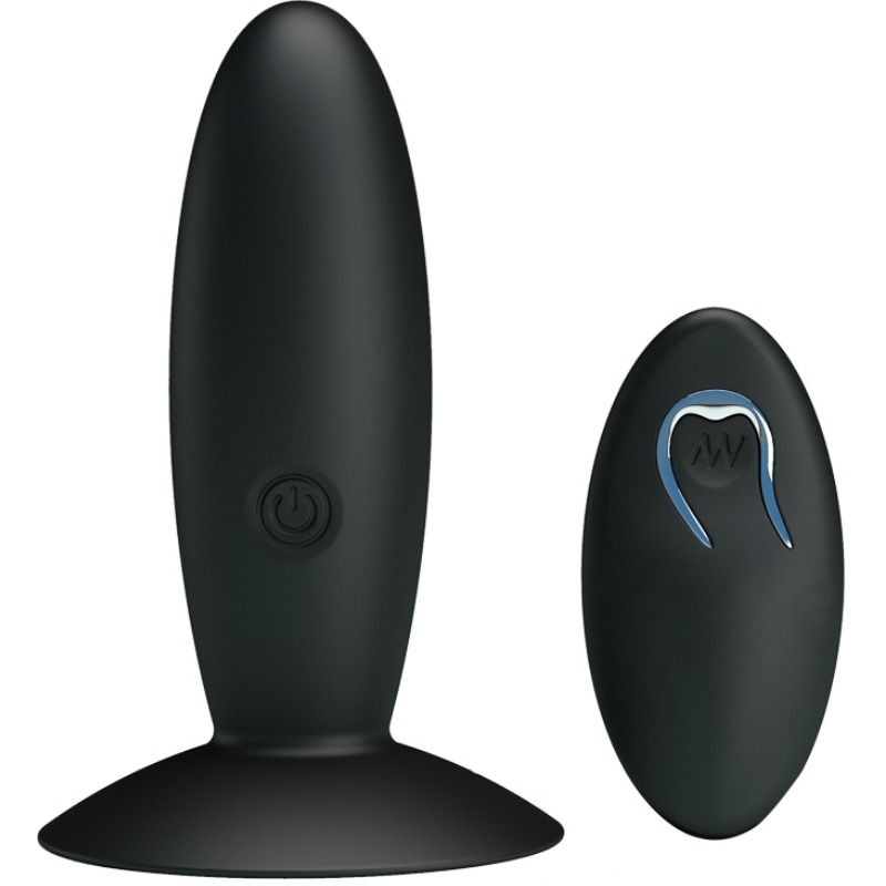 PRETTY LOVE - PLUG ANAL RECARREGÁVEL COM VIBRAÇÃO E COMANDO