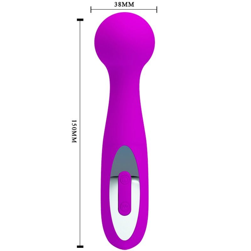 PRETTY LOVE - WADE RECHARGEABLE MASSAGER WITH 12 FUNCTIONS
