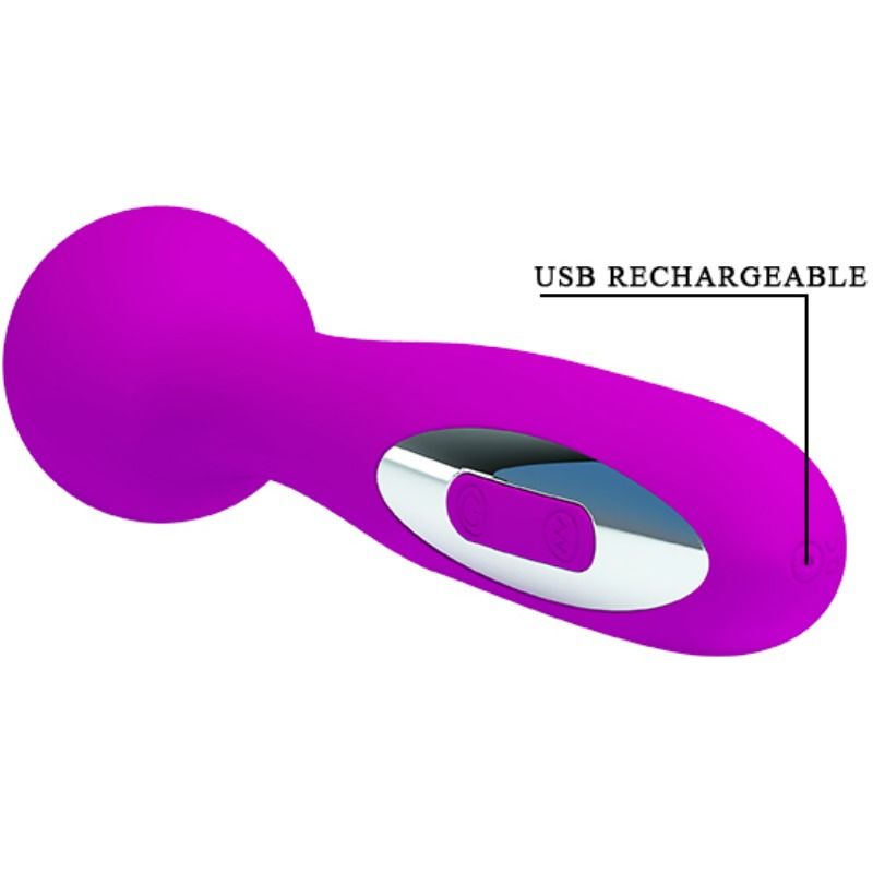 PRETTY LOVE - WADE RECHARGEABLE MASSAGER WITH 12 FUNCTIONS