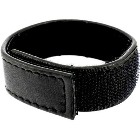 Cos de cuir: corretja de cuir regulable amb penis negre