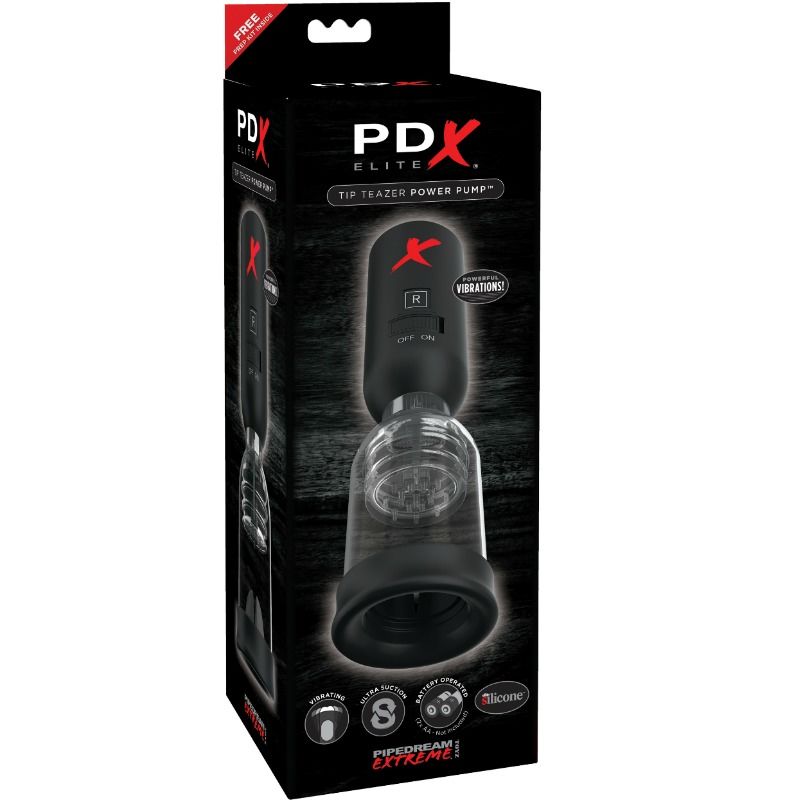 PDX ELITE - STIMULATOR POWER PUMP TEAZER