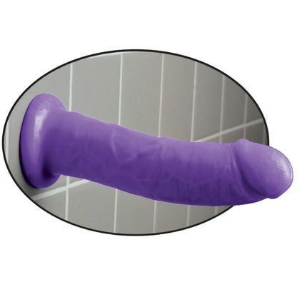 DILLIO - DILDO WITH SUCTION CUP 8 INCH LILAC
