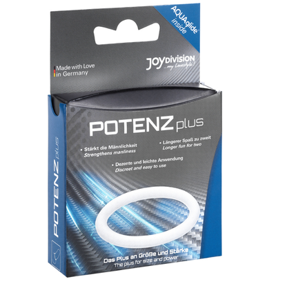 Joydivision Potenzduo - mais anel de pênis branco - M