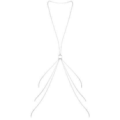 BIJOUX - MAGNIFIQUE CADENAS METÁLICAS PARA EL CUERPO 8 SILVER