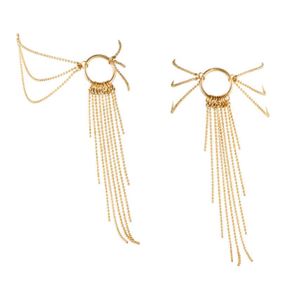 BIJOUX INDISCRETS - MAGNIFIQUE PULSERAS PARA LOS PIES DORADO