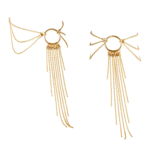 BIJOUX INDISCRETS - MAGNIFIQUE PULSERAS PARA LOS PIES DORADO